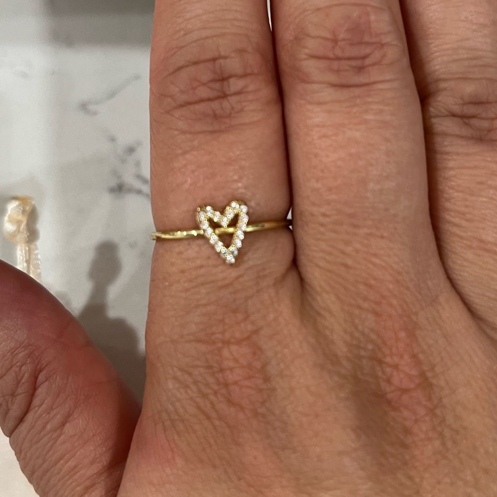 Uncommon James open heart ring